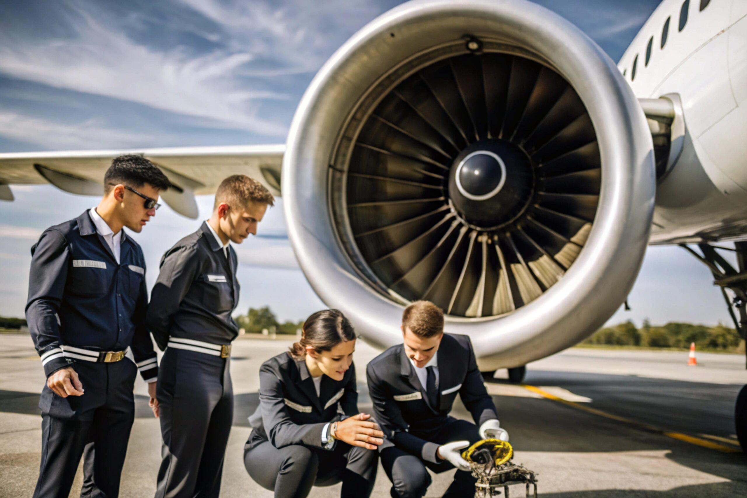 Pilot training guidance for students in Mumbai